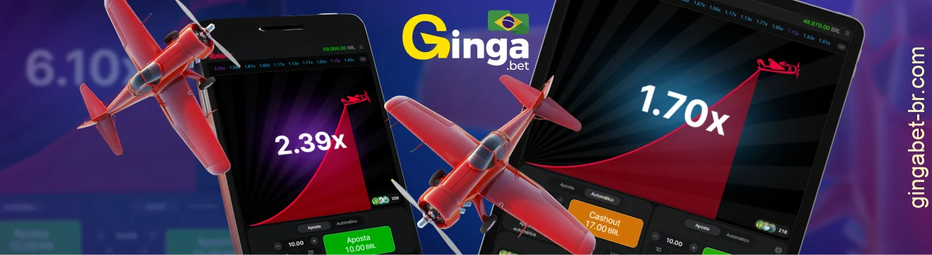 GingaBet Aviator é um emocionante crash game que faz o maior sucesso entre os jogadores brasileiros