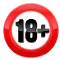 Ícone do 18+
